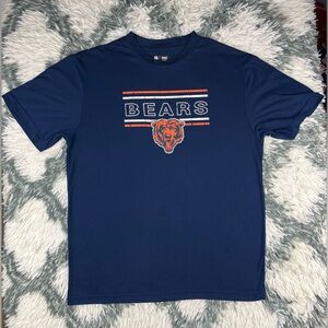 NFL Team Apparel Men’s Chicago Bears Sleepwear T-shirt Blue Size Large